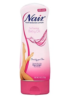 Nair Nearhair remover lotion baby oil 255ml  - Image 1