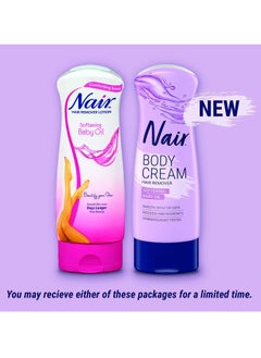 Nair Nearhair remover lotion baby oil 255ml  - Image 5