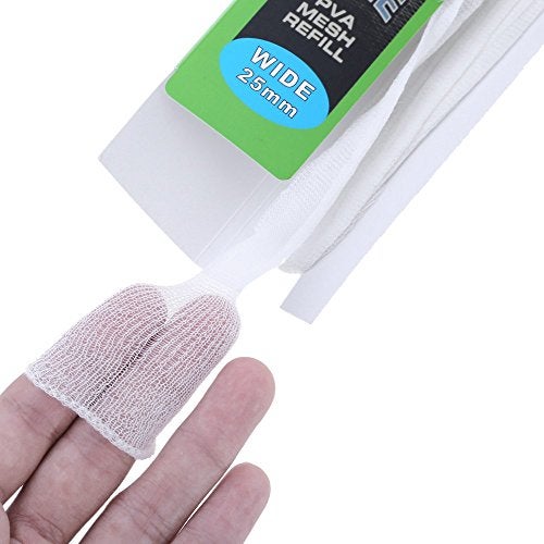 Stylrtop 25mm PVA Carp Fishing Mesh Bait Net Universal Refill Stocking Bait Bags - Image 2