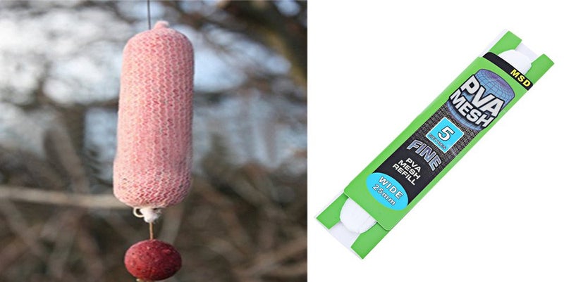 Stylrtop 25mm PVA Carp Fishing Mesh Bait Net Universal Refill Stocking Bait Bags - Image 4