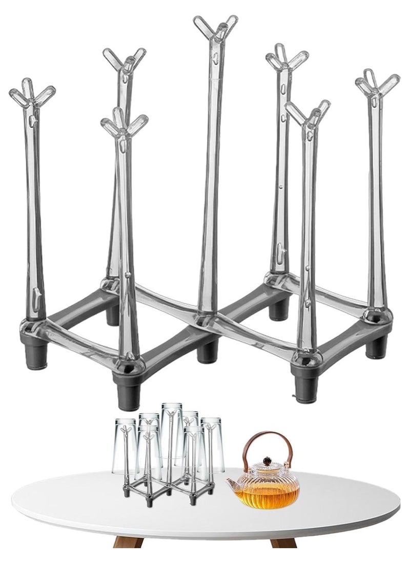 CMGTYYD - Cup Drying Rack - Water Bottle Drying Rack | Retractable Drinking Glass Drainer Stand, Water Bottle Drying Rack, Cup Drying Rack For Counter, Tumbler Drying Rack, Non-Slip Bottom For Water Bottles - Image 1