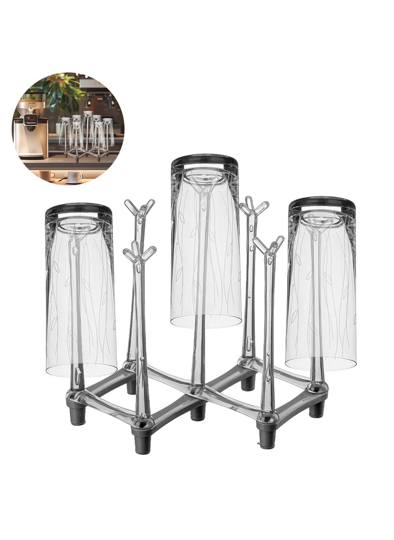 CMGTYYD - Cup Drying Rack - Water Bottle Drying Rack | Retractable Drinking Glass Drainer Stand, Water Bottle Drying Rack, Cup Drying Rack For Counter, Tumbler Drying Rack, Non-Slip Bottom For Water Bottles - Image 1