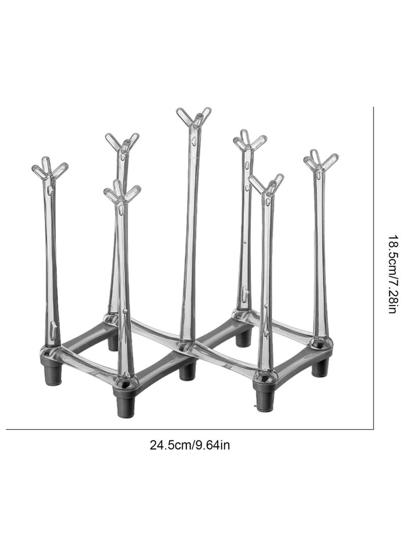 CMGTYYD - Cup Drying Rack - Water Bottle Drying Rack | Retractable Drinking Glass Drainer Stand, Water Bottle Drying Rack, Cup Drying Rack For Counter, Tumbler Drying Rack, Non-Slip Bottom For Water Bottles - Image 1