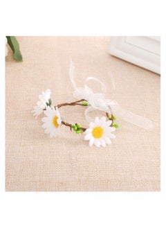 Excefore Silk Daisy Flower Head 1.5Inch White Artificial Gerbera Fake Flowers Heads for Wedding Party,Home Decoration and DIY Craft 100 Pcs  - Image 4