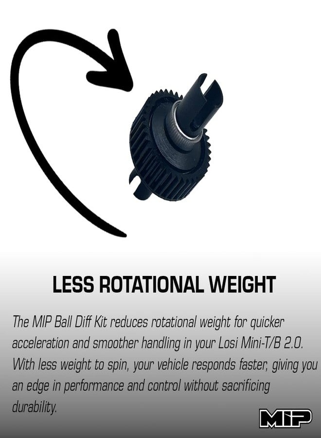 MIP Ball Diff Kit Compatible with Losi Mini-T/B 2.0 Series - Image 2