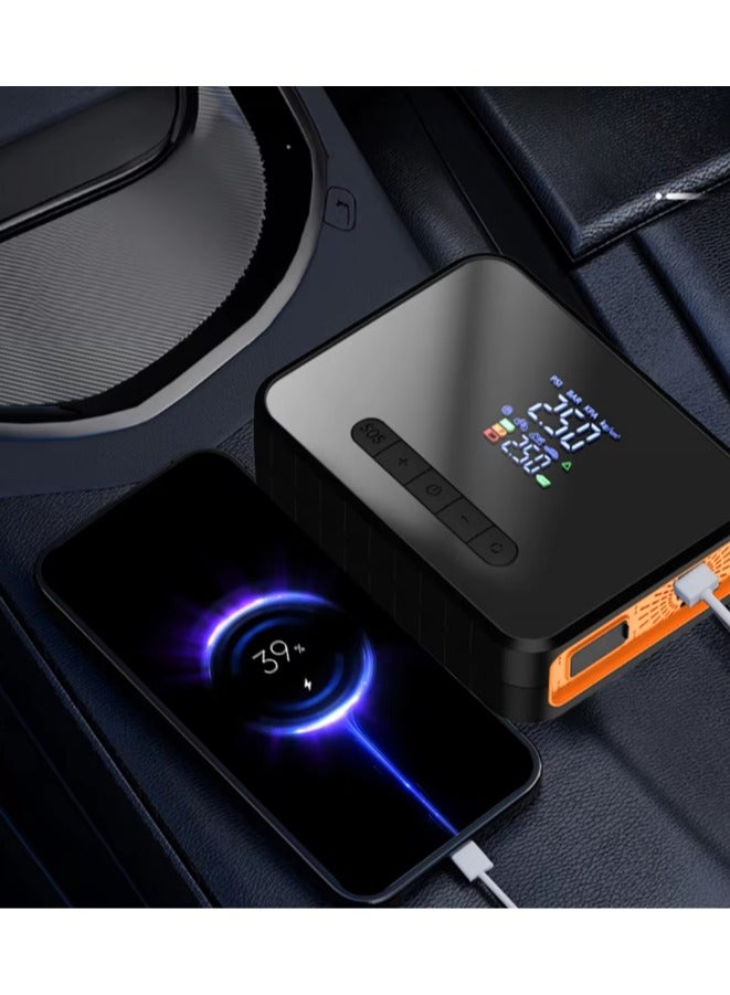 Generic Portable Digital Air Inflator – Your All-in-One Emergency Companion  - Image 5