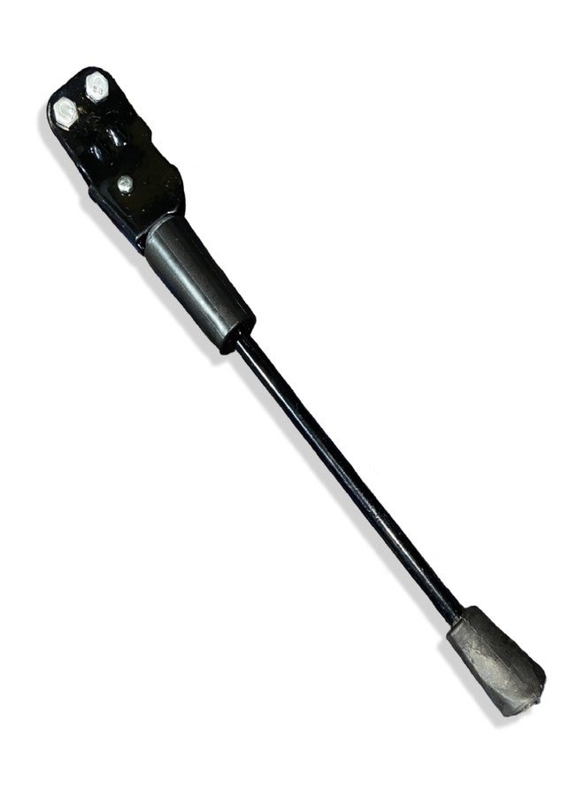 Ilsha® Cycle Stand 20T Size with Double Nut Support Bicycle Kickstand Aluminum Alloy Fit to Tyre Size 20 * 1.75/2.125/2.35/2.40 Inch Kids Stand, Black, Heavy-Duty Metal Construction. - Image 1