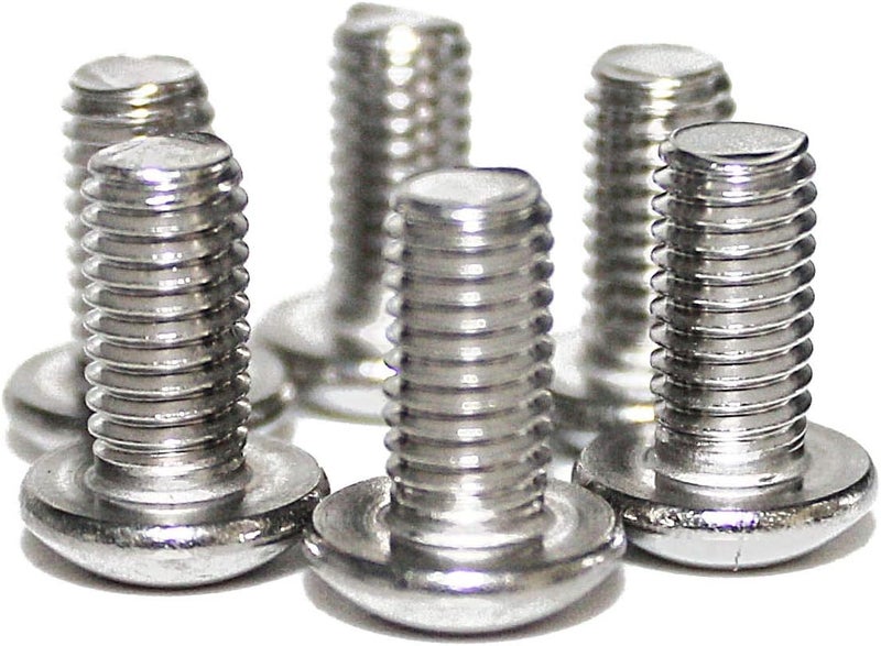Fullerkreg 100 Pcs M4-0.70 x 8mm Button Head Socket Cap Bolts Screws, 18-8 Stainless Steel, Allen Hex Drive, ISO 7380, by ,Come in a Plastic Case - Image 1