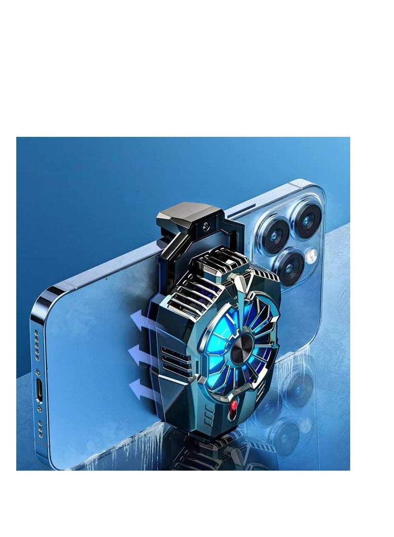 Portable Phone Cooling Fan for Gaming and Streaming, Compatible with iPhone and Android Smartphones, Efficient Semi-Conductor Cooling - Image 3