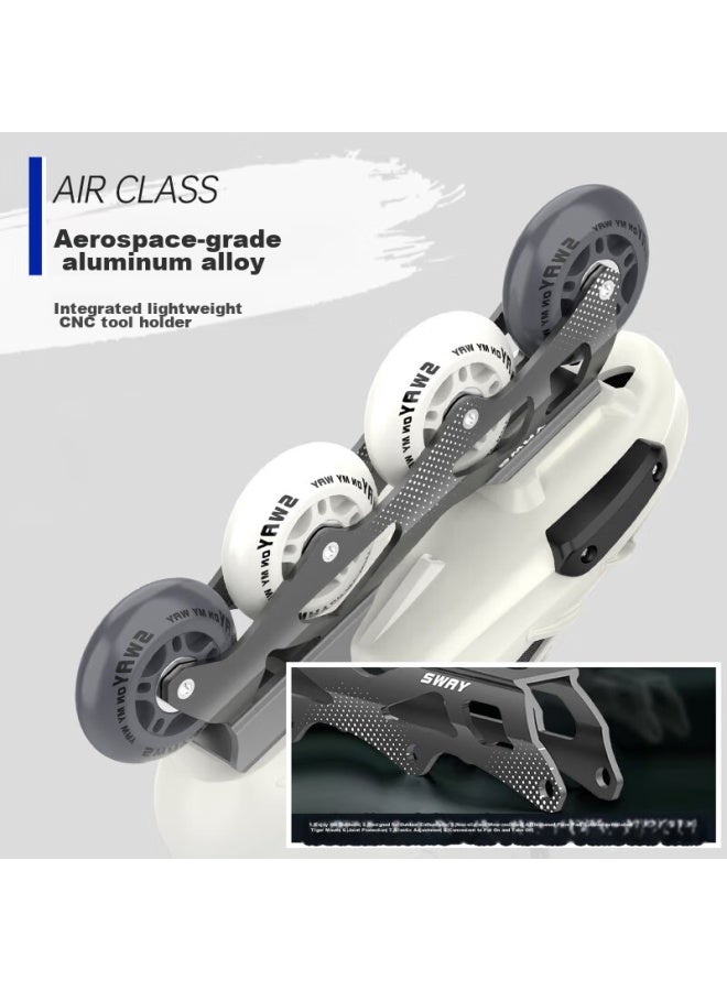 sway Swee Professional Roller Skates For Adults, Men And Women, Inline Skates For College Students, Beginners, Flat Roller Skates, Straight Row Roller Skates - Image 4