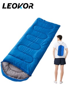 LEOKOR Sleeping Bag - Lightweight and Waterproof Camping Sleeping Bag,for Adults and Kids with Compression Sack,Backpacking Sleeping Bag for Outdoor Camping,Hiking and Traveling  - Image 1