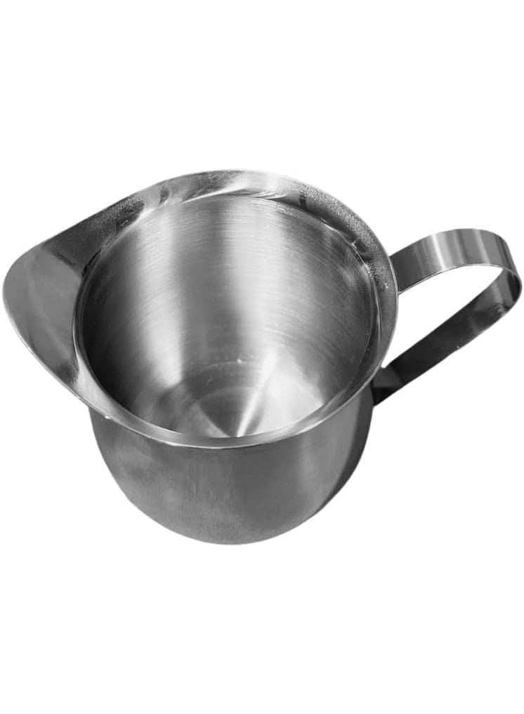 Rattleware 8 oz Brew Pitcher - Premium Stainless Steel Latte Art Milk Frothing Pitcher with Drip-Resistant Spout & Ergonomic Handle, Perfect for Baristas & Home Use - Image 4