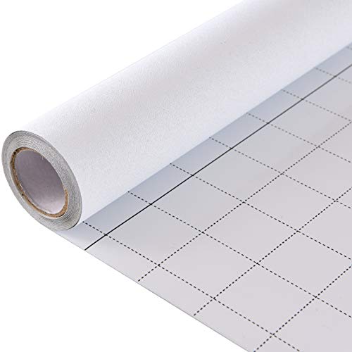 VELIMAX White Blackout Window Film, 100% Light Blocking Window Cover, Opaque Vinyl Cling, Privacy Film for Glass, Sun Blocking Films Non Adhesive, 17.7in x 78.7in - Image 1