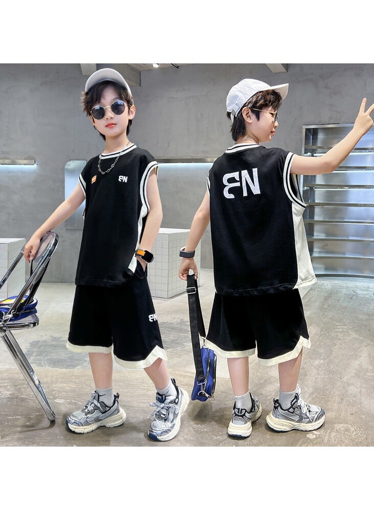 KUYING New Children's Basketball Suit Set  - Image 2