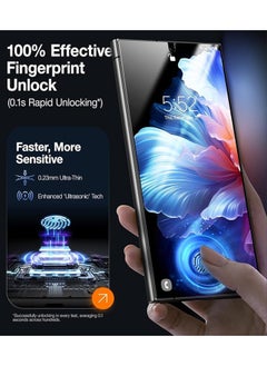 X-level 2 Pcs Samsung Galaxy S24 Ultra Screen Protector,[Grade Shatterproof Longest Durable] Screen Protector Accessory for S24 Ultra Tempered Glass Fingerprint Unlock  - Image 3