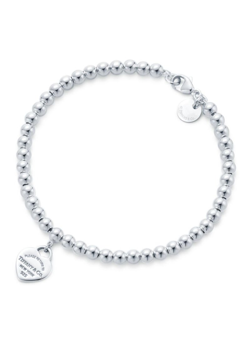 تيفاني اند كو سوار مينا قلب المينا الخرزي من تيفاني 4 مم - Image 2