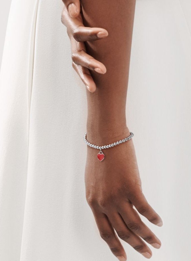 تيفاني اند كو سوار مينا قلب المينا الخرزي من تيفاني 4 مم - Image 5