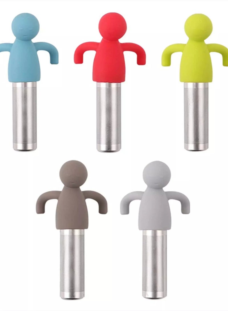 1pc Figure Shaped Random Tea Filter  - Image 2