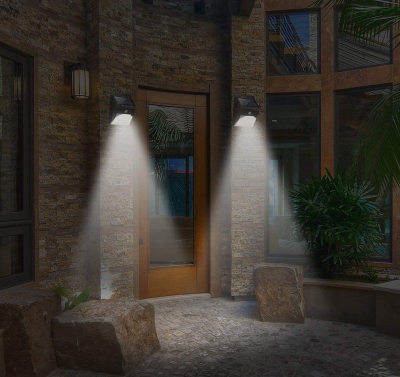 Krupasadhya Outdoor Led Motion Sensor Path Security Light Plastic Black - Image 4