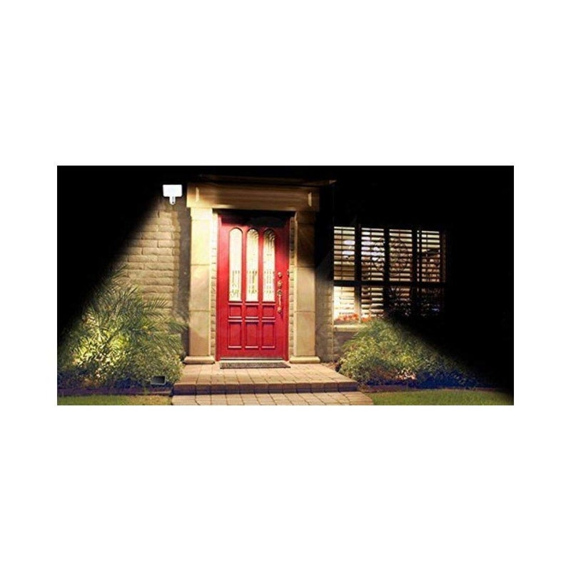 Krupasadhya Outdoor Led Motion Sensor Path Security Light Plastic Black - Image 2