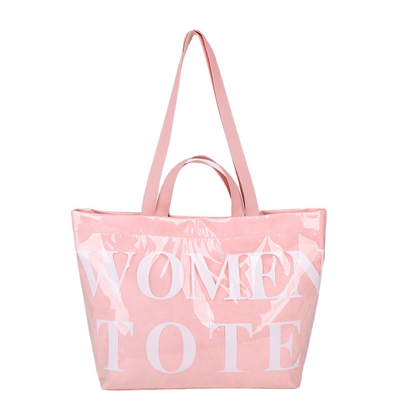 Fashion Crossbody Tote Bag Large Capacity Commuter Bag Niche Design Spring Simple Personality Single Shoulder Handbag For Women - Image 1