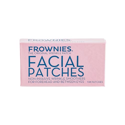 Forehead and Between the Eyes Facial Patches Hypoallergenic Patches to Smooth Soften Forehead Horizontal Eleven Lines For Overnight Use 144 count
