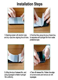BGM Vivo X200 Pro mini Privacy Hydrogel Screen Film Compatible For Vivo X200 Pro mini Front Full Coverage, HD Clear, Anti-Scratch, Ultra-Thin Flexible Soft TPU Screen Guard  - Image 2