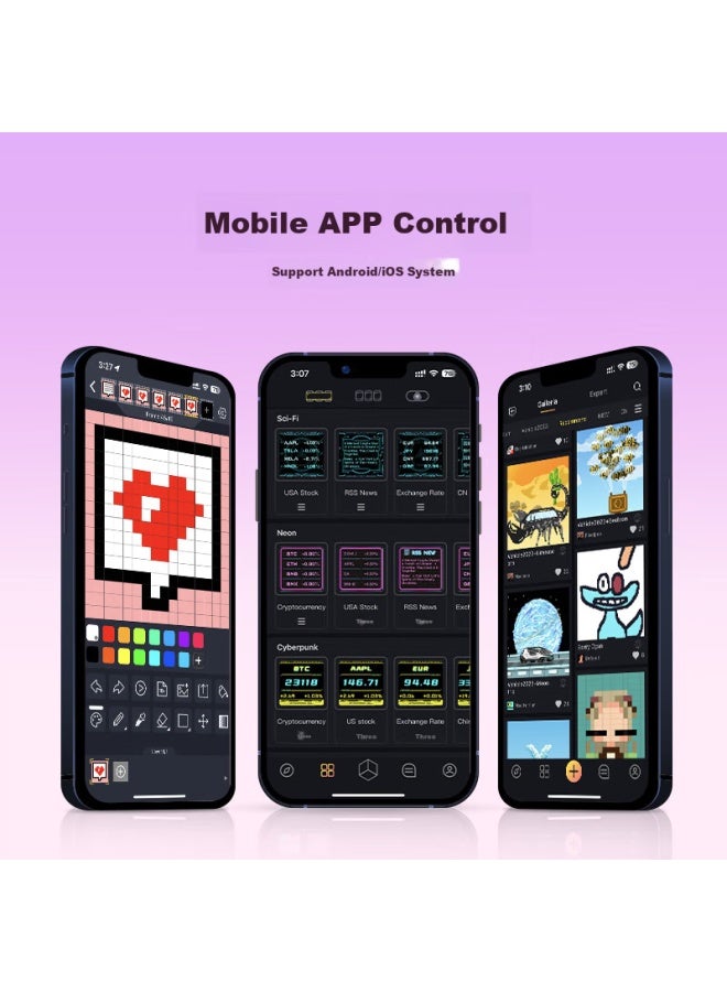 Divoom Pixel Art Timebox Evo Led Gaming Desk Decor Tech Atmosphere Light Diy Screen Emulation Neon Tube Electronic Clock Creative Gift - Image 3