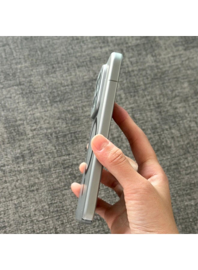 Case for Xiaomi 17 Pro Max，Transparent, Frosted texture, Supports magnetic charging, Anti fingerprint, Lens protection, PC material hard shell,Xiaomi 17 Pro Max back cover - Image 3