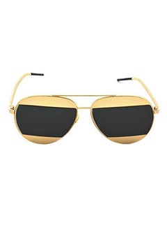 NIBEMINENT Vintage Retro Pilot Mirrored Acetate Sunglasses 