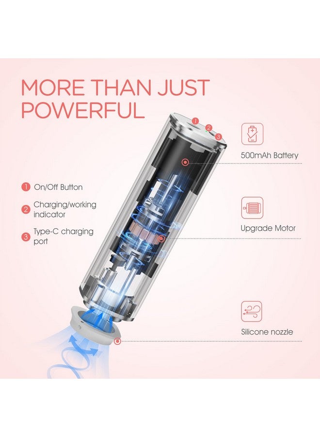 VOYOR Handheld Vacuum Sealer Portable & Cordless Vacuum Sealer Kit with Vacuum Bags Automatic Vacuum Pump for Food Preservation Type-C Charging and Long Lasting Food Vacuum Sealer (1 Pump+5 Bags) - Image 3