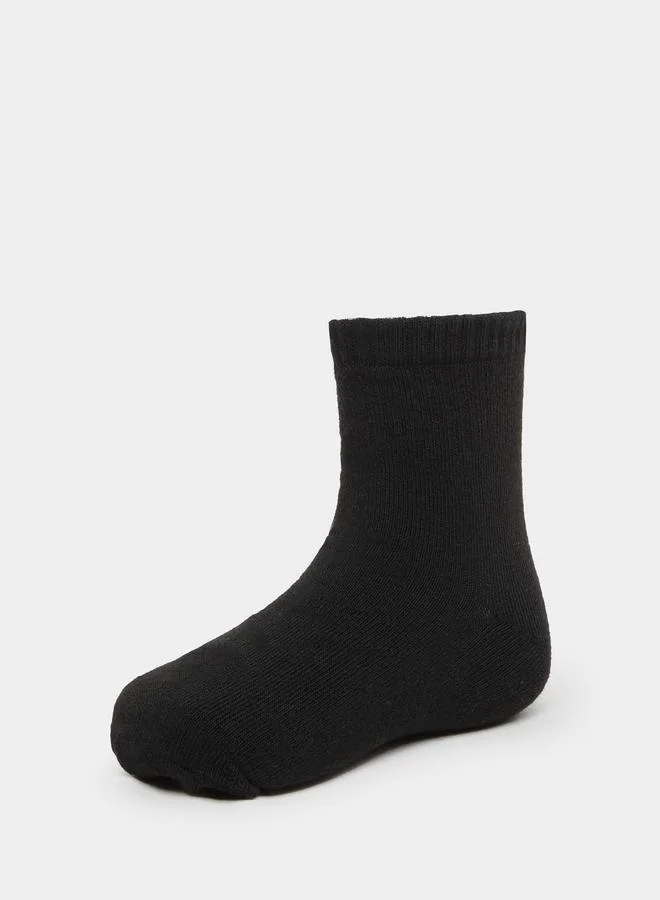 Styli Styli Pack of 3 - Unisex Plain Socks
