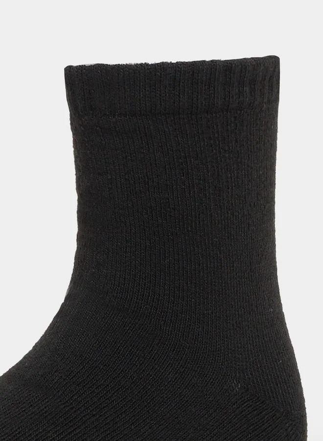 Styli Styli Pack of 3 - Unisex Plain Socks