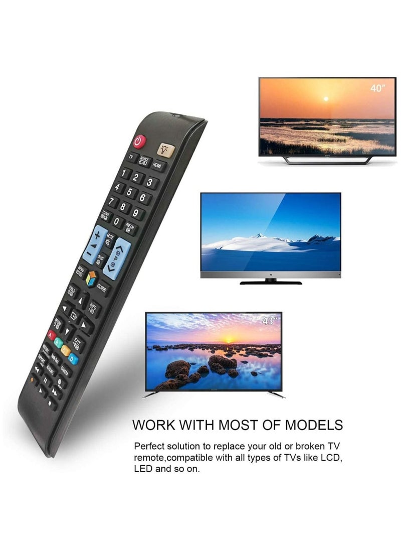 New Replacement Remote Control AA59-00582A AA59-00638A Fit for all Samsung LCD LED Smart TV - No Setup Required TV Universal Remote Control - Image 5