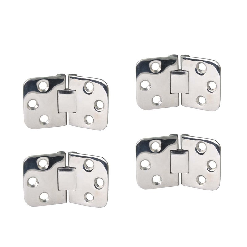 NRC&XRC Marine 316 Stainless Steel Boat Hinge SelfSupporting Folding Table Hinges Home Flap Tables Furniture Hardware Folding Table Hardware 4pcs - Image 2