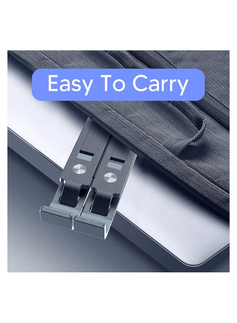 Laptop Stand, Adjustable Aluminum Laptop Tablet Stand, Laptop holder, Foldable Laptop Riser - Image 5