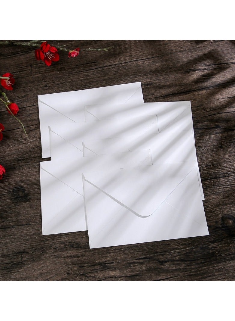 Generic 50 Pack 4x6 Envelopes for Invitations, White A6 Envelopes, Postcard Envelopes, Photo Envelopes, Used for Graduation, Wedding, Baby Shower--(6.18 x 4.17 Inches) (white)  - Image 3