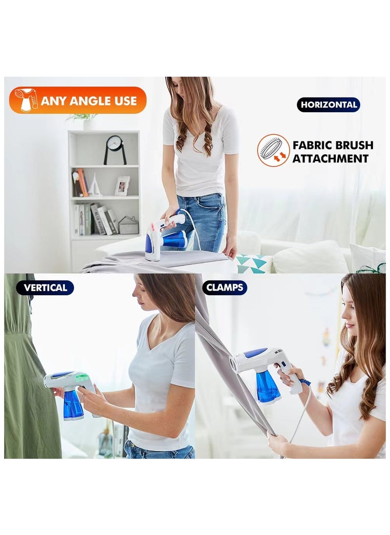 Generic New Handheld Folding Home Mini Steam Iron 1600W Adjustable Temperature  - Image 1