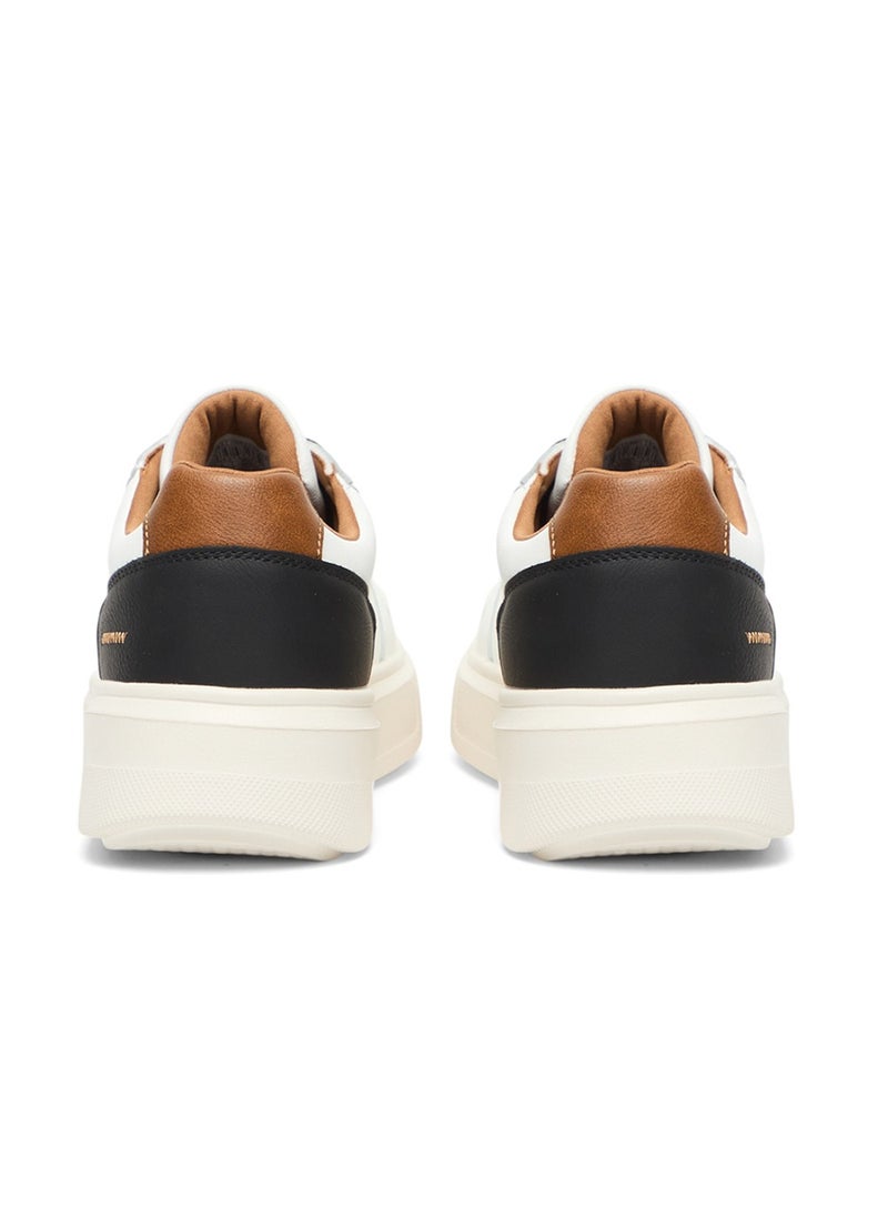 U.S. Polo Assn. Men's Off-White Low-Top Casual Sneakers – Classic Design with Durable Sole for Everyday Comfort  - Image 4