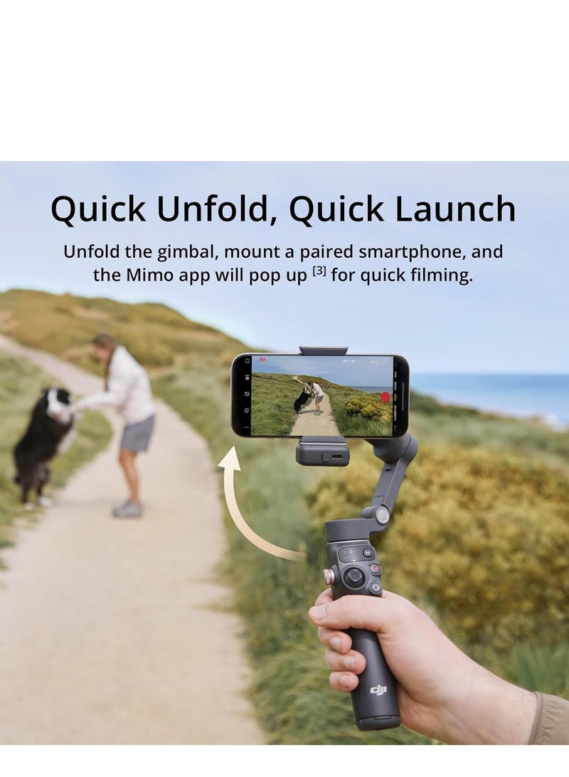 FIPKA Osmo Mobile 7P Gimbal Stabilizer For Iphone,Android,Native Tracking,Lighting,3-Axis Phone Gimbal - Image 4