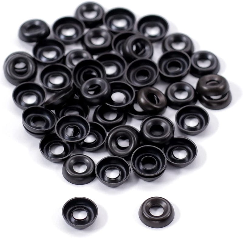 Holstex HolsterSmith Finishing Washers - Countersunk - Round Top - Metal - for Holster & Sheath Making, Home Improvement, Hobby - USA Design - (Color Collection) - (50 Pack) - Image 2