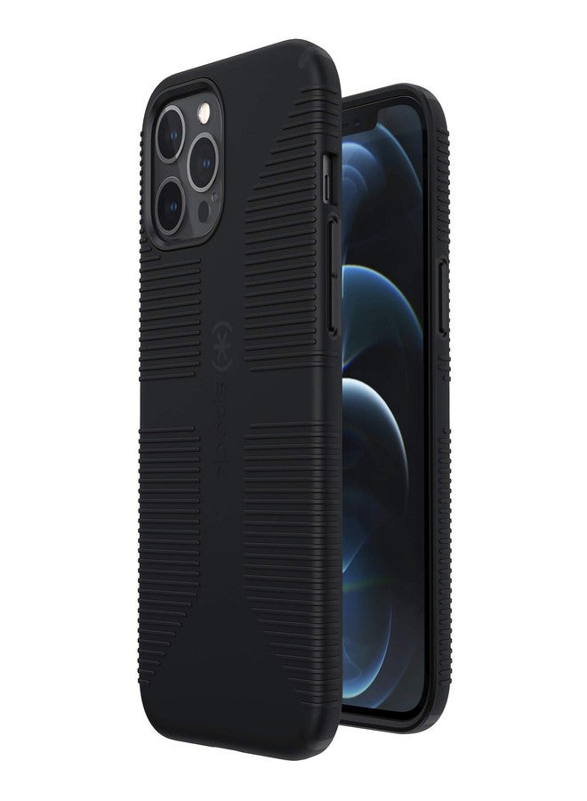 Speck Products CandyShell Pro Grip iPhone 12 Pro Max Case, Black/Black (137609-1050) - Image 4