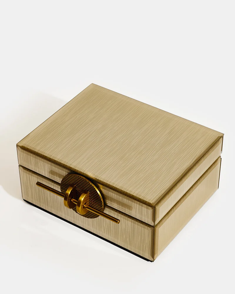 REDTAG Gold Embellished Decorative Box
