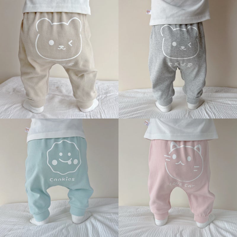 Baby's Big PP Pants Autumn 2024 New Boys and Girls Casual Outer Wear Pants Baby's All-match Butt Pants Spring and Autumn - Image 5