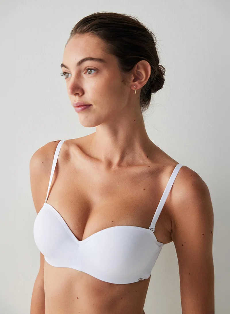 Penti Angelina Sutyen White Bra