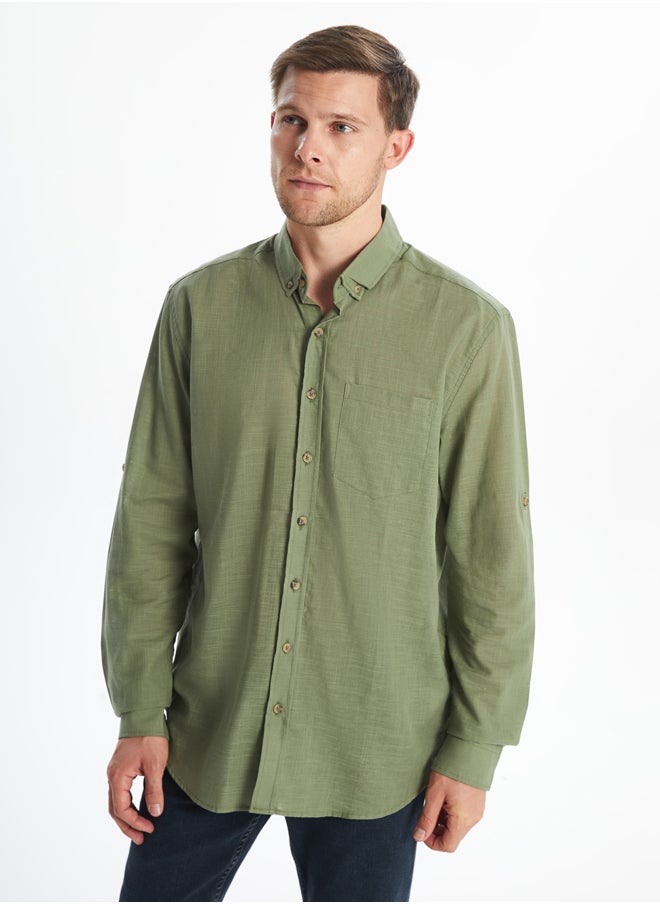 LC WAIKIKI - Regular Fit Long Sleeve Men'S Shirt - Image 1
