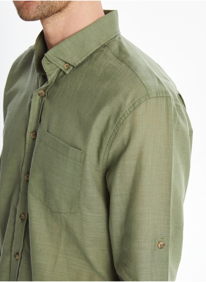 LC WAIKIKI - Regular Fit Long Sleeve Men'S Shirt - Image 1