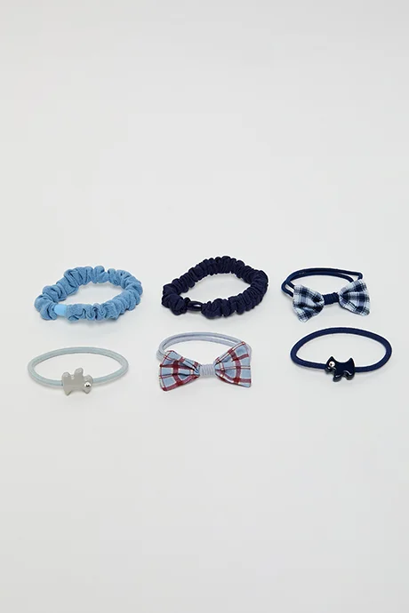 R&b 6 Pack Ponytail Hairbands