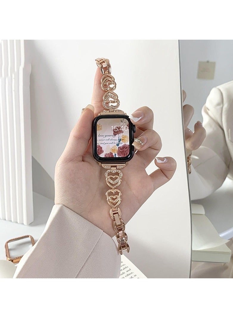 EBMINI High End Niche Metal Diamond Strap38/40/41mm