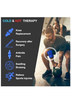 Ritecare Ice Pack for Knee Injuries Reusable Gel Hot Cold Pack for Knee Replacement Surgery, Fast Pain Relief, Cold Ice Packs for Knees Swelling, Sports Injury, Bursitis, Arthritis, Joint Pain Bruises Sprains  - Image 4